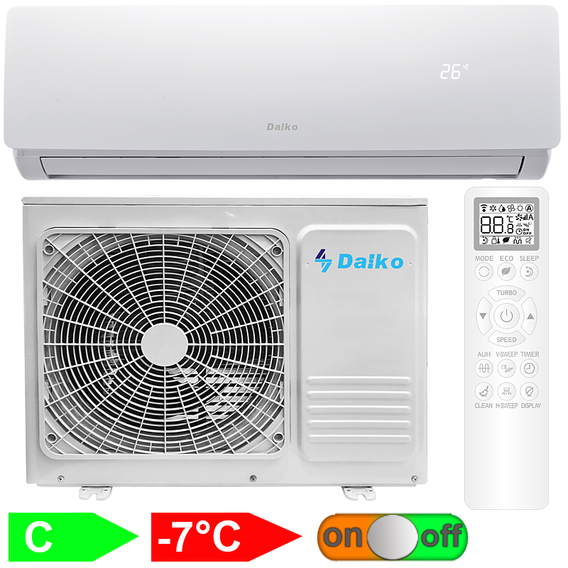 Кондиціонер спліт-система Daiko Lux New Series ASP-H18CNX21
